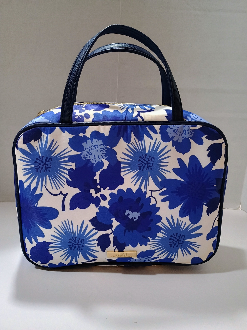 Blue Floral Women's Carry-All Bag